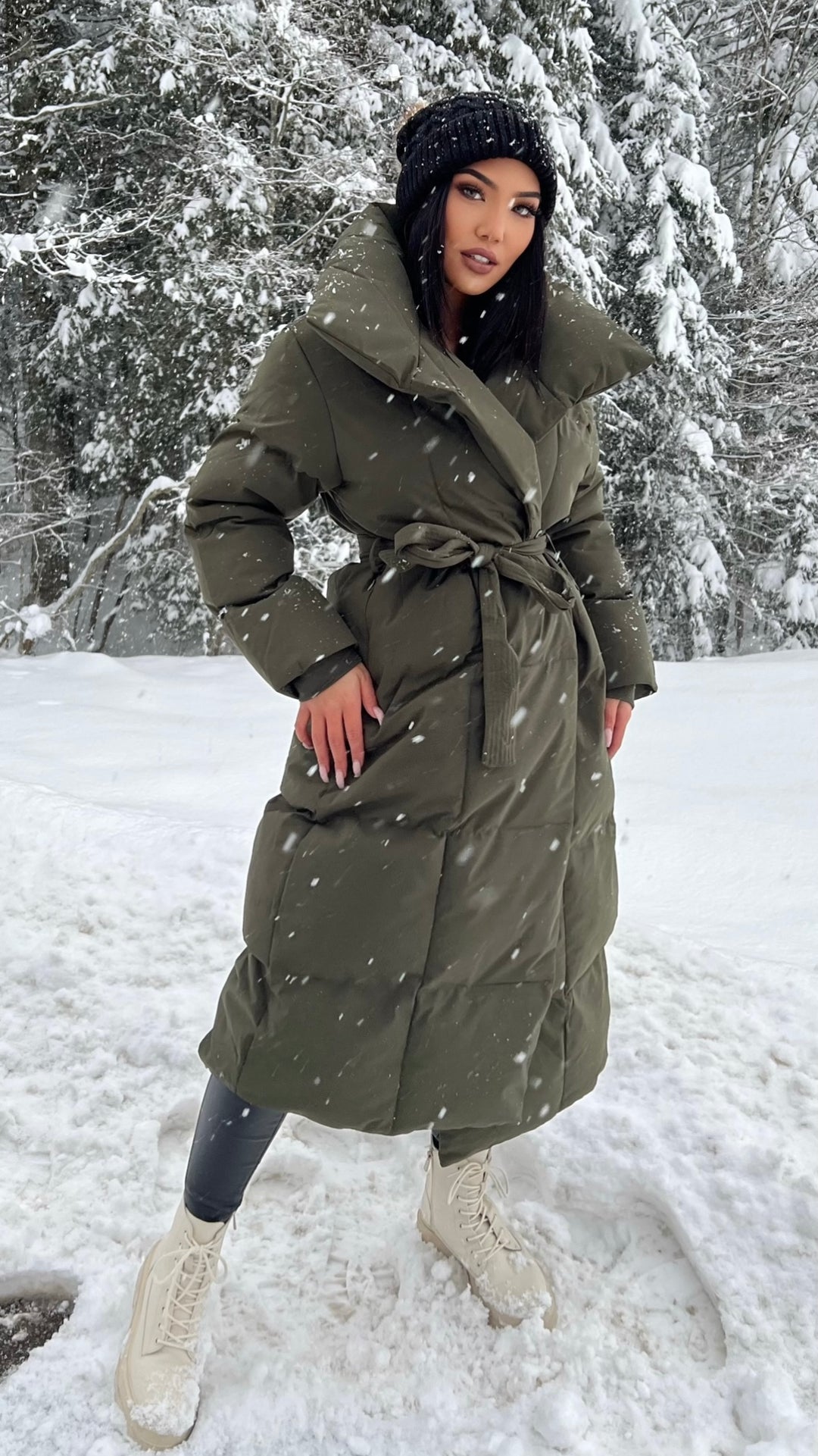 Cocoon Winterjacke Olive