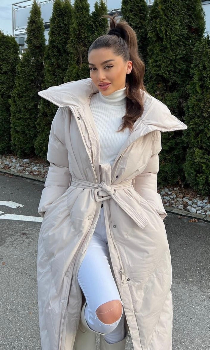 Amara Winterjacke Beige